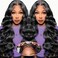 Wear and Go Glueless Wigs Human Hair Pre Plucked Pre Cut for Beginners 5x5 HD Lace Closure Wigs Human Hair 26 Inch Body Wave Lace Front Wigs Human Hair for Women 180% Density
