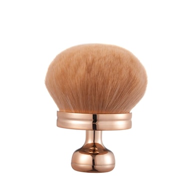COSHINE Extra Large Rose Gold Self Tanning Blend Brush, 3 Inch Width Professional Kabuki Powder, Foundation, Blusher, Bronzer, Self-tanner Face and Body Brush