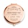 Aunt Gifts from Niece Nephew, I Love You Personalized Compact Mirror for Auntie, Basket Stuffers, Sentimental Aunt Present for Easter Mothers Day Birthday