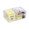 Cq acrylic 1 Pack Clear Stackable Storage Drawers for Vanity,Stackable 3 Drawers Desktop Organizer With Drawers,Cute Desk Storage for Office,Jewelry,Hair Clip,Beauty,Skincare and Make Up Organizers