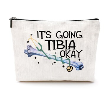Physical Therapist Gifts Physical Therapy Makeup Bag Occupational Therapy Gifts Cosmetic Bag Thank You Gifts for Women PT Physical Therapist Assistant Travel Toiletry Bag Christmas Birthday Gifts