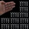 120PCS Dual Forms French Tip Nail Stickers Self Adhsive，Silicone French Manicure Stickers for Nail Mold，Silicone Nail Form Sticker French Tip Stickers Nail Extension， Gel Extension Quick Building