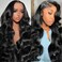 Body Wave Lace Front Wigs Human Hair Pre Plucked 13x4 HD Lace Frontal Wigs Human Hair 180 Density Glueless Wigs Human Hair with Baby Hair Body Wave Wig for Women 20 Inch