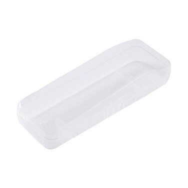 1 Pcs Manual Case Shaver Storage Box Carrying Protector Holder Transparent Razor Protector Hard Case for Men Razors and Blade Refills Kit