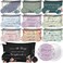 60 Pcs Christian Gifts for Women Religious Gifts Include 20 Canvas Makeup Bags 20 Bible Verse Mini Mirror 20 Inspirational Bible Keychains Church Favors for Women Mother Sister