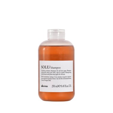 Davines SOLU Shampoo, Clarify And Remove Residue, Refresh Scalp And Leave Hair Shiny And Soft