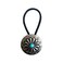 Emulily Western Turquoise Squash Blossom Hairband and Tie Concho Metal Ponytail Holder Metal Hair Ties.(F115) (Type A)