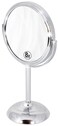 Deco Brothers Vanity Mirror with Stand 6-Inch Double Sided, 8X Magnification, Chrome