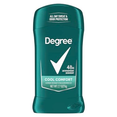 Degree Men Antiperspirant Deodorant Stick Cool Comfort 48 Hour Protection Non Irritating 2.7 oz