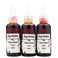 Fake Blood 2 OZ X 3 Colors Set Fresh Old Dark Wound For Special Effects Wound Waterproof Professional Makeup Artist Skin Illustrator, white,fresh,clear