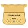 FX707Z Replacement Blades for Babyliss FX787 &amp; FX726 Trimmers, FX BLADE Zero-Gapped Replacement Blades Compatible with BaByliss Trimmer Blades (FX707Z) - Gold