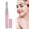 Dioche Electric Eyebrow Trimmer, Eyebrow Epilator, Eyebrow Precision Trimmer, Painless Face Hair Removal Tool, USB Hair Removal Shaver for Women,