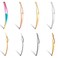 8Pcs Interlocking Tool for Locs &amp; Sisterlocks - Retighten Tool &amp; Bent-Hook Shape Loc Needle for Maintaining Dreadlocks &amp; Hair Extensions (4 Colors)