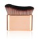 Self Tan Brush Soft Body Makeup Brush Portable Self Tanning Brush Self Tanner Face Brush Kabuki Foundation Brush for Body &amp; Leg Makeup（Rose Gold）