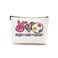 DJHUNG Watercolor Soccer Cosmetic Bag - Makeup Bag Pouch for Sport Lovers, Coach, Friendship Gifts for Women, Friends, Sister, Bestie, Mom - Travelling, Camping, Beach, Birthday