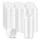 10 Pack 3.4 oz Plastic Deodorant Container,Empty Round Shape Recyclable Twist-Up Stick Tube for Homemade Deodorant,Solid Lotion Bars,Body Balm,Soap Sticks,Sunscreen-UPSIDE DOWN FILLING (White)