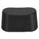 Shampoo Neck Cushion,5 Colors Silicone Neck Rest Shampoo Bowl Cushion Beauty Salon Spa Hair Washing Sink ow (Black)