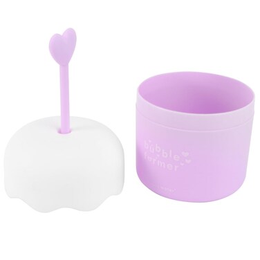 DOITOOL Foam Maker for Face Wash, Skincare Cleaner Foam Cup Bubble Maker Facial Cleaning Tool, Face Wash Foamer Skincare Tools for Travel Household (Purple)
