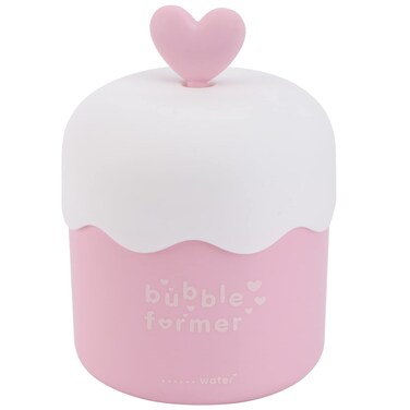 DOITOOL Face Wash Foam Maker Facial Foam Cup Whip Bubble Maker Foam Whip Maker Facial Skin Cleansing Care for Home Travel Pink