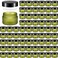 Domensi 60 Pcs 1oz Glass Jars with Lids Bulk Salve Tins Small Glass Candle Cosmetic Jars for Travel with Inner Liners Containers for Lotions Sample Cream(Green, Black Lid)