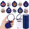 30 Pcs Texas City Compact Mirror Gifts Bulk Travel Souvenirs Small Pocket Portable Round Folding Makeup Hand Mirror Employee Appreciation Gifts for Women Coworker