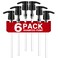 6 Pcs Black Shampoo Conditioner Pump Dispenser, Leak Proof for Body Wash, Gel, Shampoo Pumps fits 1 Liter/33.8 Oz Bottles