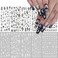 10 Sheets Black White Nail Art Stickers Snake Nail Decals Star Moon Star Rose Leaf Flame Nail Art Supplies Butterfly Acrylic Nail Supplies 3D Goth Snake Nail Design Stickers DIY Nail Decor