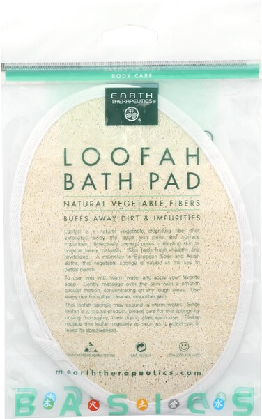 Earth Therapeutics Loofah Bath Pad