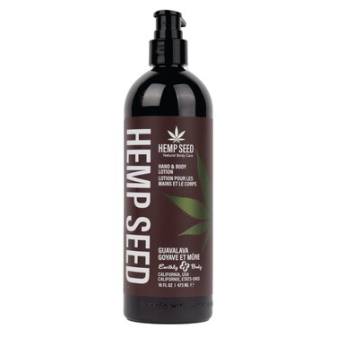 Hemp Seed Hand &amp; Body Lotion - Soothe Dry Skin - Argan Oil, Hemp Seed Oil - Light, Non-Greasy Formula - Vegan &amp; Cruelty Free