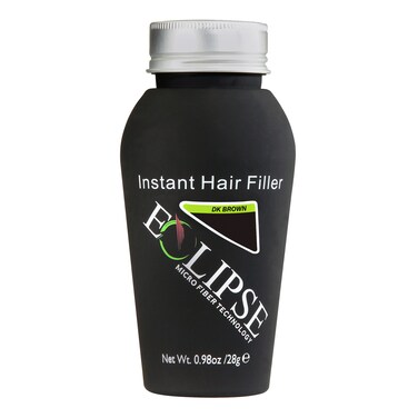 ECLIPSE Hair Fibers Dark Brown for Thinning Hair for Women &amp; Men to Conceal Hair Loss in 15 Seconds - 100% Undetectable Hair Building Fibers, 30g