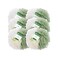 EcoTools Green 2-in-1 EcoPouf, Dual-Sided Shower Loofah Exfoliates &amp; Cleanses Skin, Made of Recycled Netting, Removes Dead Skin, Eco-Friendly Bath Accessory, Cruelty-Free, 6 Count (60g)