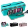 Large Travel Bag - 2in1 Hair Tools Organizer for Dryer Brush, Flat Irons, Straighteners, Curling Irons, Makeup Bag