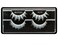 White Halloween Faux-Eyelashes Upper Lower White Eye Lashes Extension For Cosplay Makeup Masquerade Party Eyelashes 1 Set