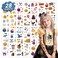 EMOME 260+ Styles Glitter Kids Tattoos Temporary for Halloween Party Favors, Halloween Stickers Temporary Tattoos Pumpkin Ghosts, Fake Glitter Tattoos for Kids Boys Girls (28 Sheets)