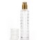 Enslz Glass Empty Bottle Refillable Perfume Atomizer Spray Bottle 1 Ounce, Travel Cologne Bottle Portable (Gold)