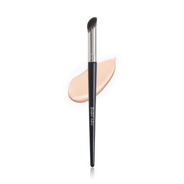Small Nose Contour Brush, Angled Concealer Brush Under Eye, Concealer Brush, Angle Concealer Brush, Small Concealer Brushes, Contour Nose Brush, Concealer Angled Brush - Black, 8M01