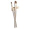 Flat Concealer Foundation Brush and Lip Brush, Mini Under Eye Blending Set, Small Essential Liquid Makeup Brush for Eye Dark Circles Puffiness, Liquid Lipstick, Liquid Blush, Lipgloss, Spots.