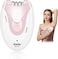 Epilators Hair Removal for Women, 2 Speeds Facial Hair Removal for Women, Rechargeable Epilator for Women Face Arm Bikini Area Legs Underarm, Painless Electric Lady Shaver &amp; Trimmer, Portable Epilator