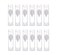 erioctry 12Pcs 5ML Empty Refillable Cosmetic Containers Cream Lotion Bottles Portable Clear Plastic Airless Vacuum Pump Bottle Sample Packing Toiletries Liquid Storage Vial Jars