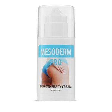 Mesoderm Pro Mesotherapy Cream - Topical Phosphatidylcholine &amp; Deoxycholic Acid Lotion for Cellulite Reduction. Target and Reduce Problem Areas. Improve Skin Texture. Tone and Tighten skin.