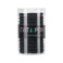 EVITA PERONI 12 Pcs Hair Ties Hair Bands for Thick and Curly Hair Ponytail Holders High Elastics No Damage No Crease Hair Accessories for Women and Girls (Black)