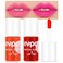 evpct 2Pcs Apple Strawberry Korean Water Pink Red Lip Tint Lip Inks Stain Set for Lips Cheeks Long Wear tintas de labios tinte para labios tinta de labios de larga duracion duraci&oacute;n