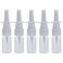 EXCEART 5 Pcs Empty Refillable Nasal Spray Bottles Pump Sprayer Mist Nose Spray Refillable Bottle For Saline Water Wash Applications