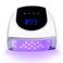 Cordless UV LED Nail Lamp, 96W UV Nail Light for Nail Polish, Portable Nail Dryer, Portable Nail Lamp with 4 Timer and LCD Display, Professional Nail Lamp for Home Salon Nail Art Tools
