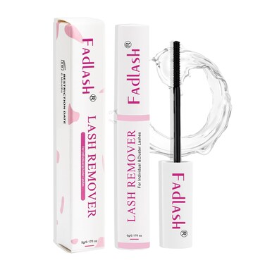 Lash Remover for Lash Extensions 5ml Cluster Lash Glue Remover Lash Remover for Cluster Lashes Clear Lash Cluster Remover Easy Removal Gentle Eyelash Remover For Lash Extensions