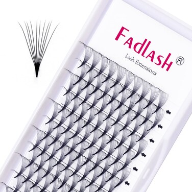 Eyelash Extensions Premade Fans Eyelash Extensions C CC D DD Curl Pointy Tip Pre Fan Eyelashes Premade Lash Extension Fans Volume Lash Extensions Pre Made Volume Lashes (10D-0.07D, 13mm)