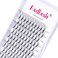 Lash Extension 10D 0.07 Premade Fans Eyelash Extensions D Curl Mix Tray Volume Short Stem (10D-0.07-D, 8-14mm Mix)