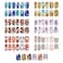 Nail Art Stickers Decal Assorted, Holiday Nail Stickers Decoration for Fingernail and Toenail, Christmas Stocking Stuffers