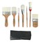 7 piece Synthetic Body Brush Set
