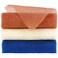 African Exfoliating Sponge - Long Net Bath Sponge &amp; Body Scrubber (3pcs Brown, Beige, Blue)